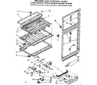 Kenmore 1067697480 breaker and partition parts diagram