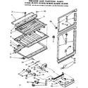 Kenmore 1067697440 breaker and partition parts diagram