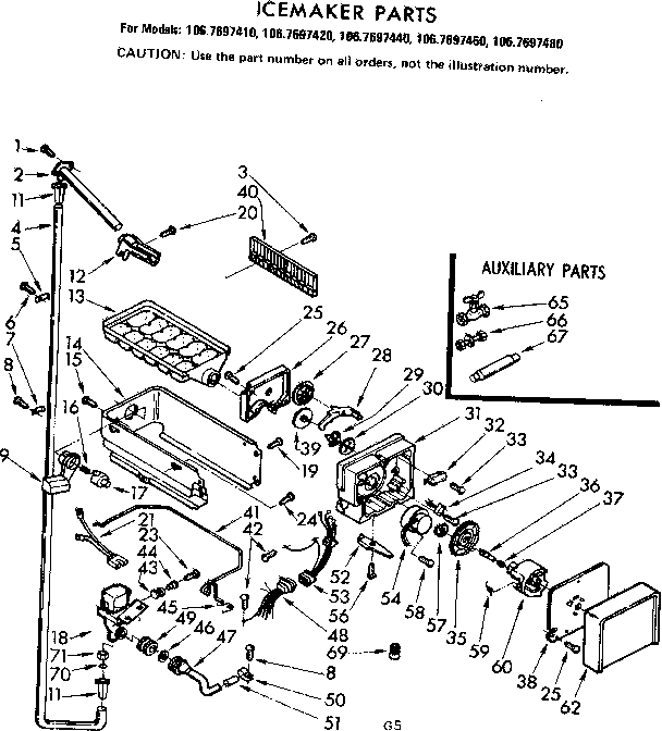 Icemaker parts