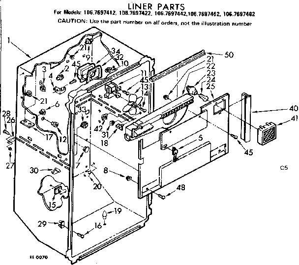 Liner parts