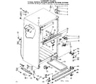 Kenmore 1067697920 cabinet parts diagram