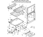 Kenmore 1067697920 breaker and partition parts diagram
