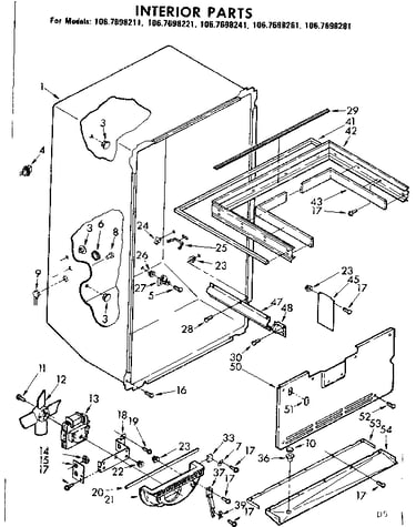 Interior parts