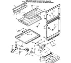 Kenmore 1067698340 breaker and partition parts diagram