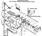 Kenmore 1067698380 icemaker parts diagram