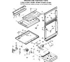 Kenmore 1067698381 breaker and partition parts diagram