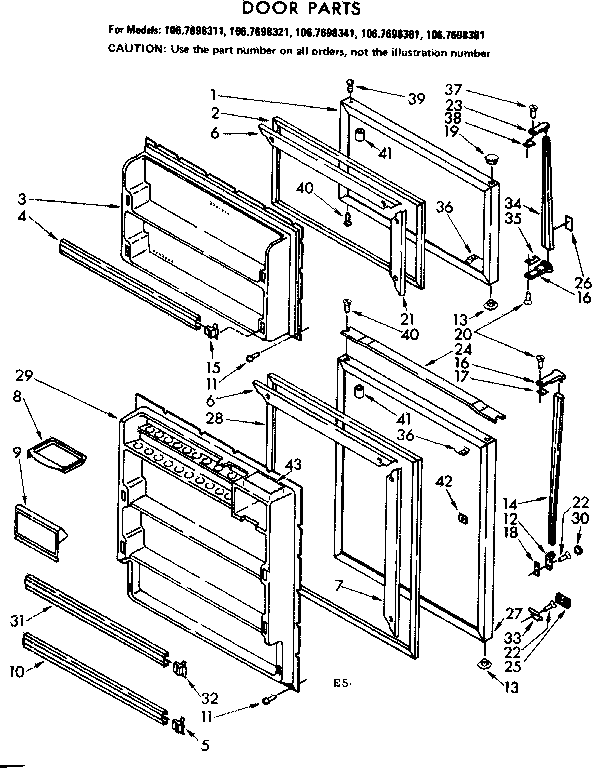 Door parts