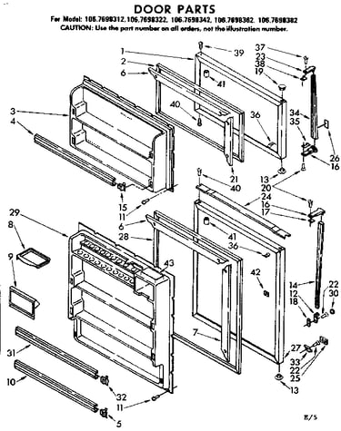 Door parts