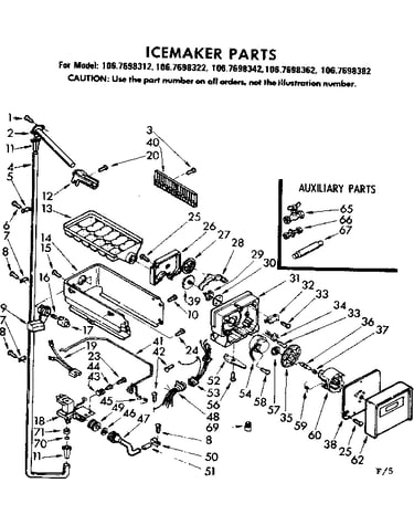 Icemaker parts
