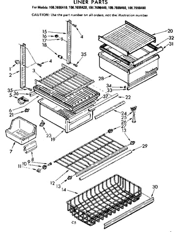 Liner parts