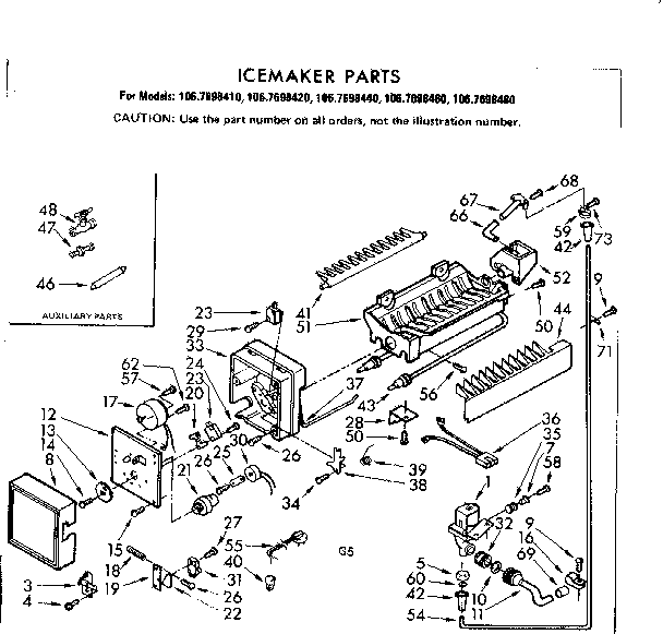 ICEMAKER PARTS