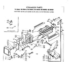Kenmore 1067698420 icemaker parts diagram