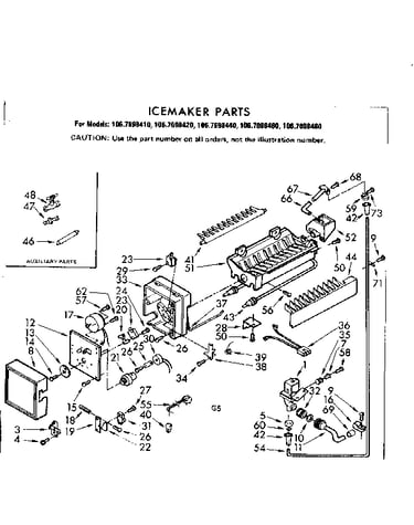 Icemaker parts