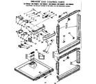 Kenmore 1067698481 breaker and control parts diagram