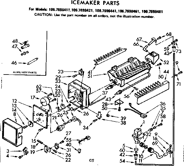 Icemaker parts
