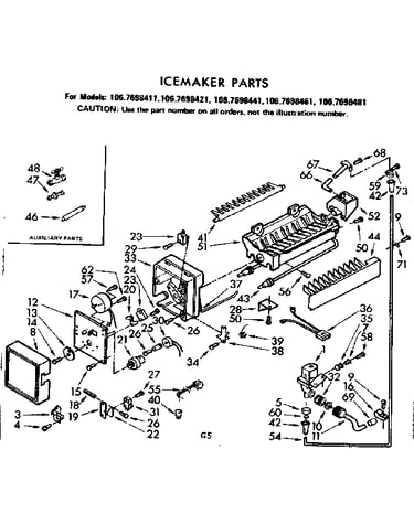 Icemaker parts
