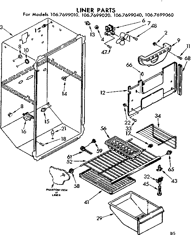 Liner parts