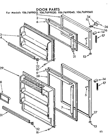 Door parts