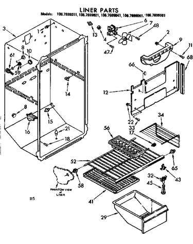 Liner parts