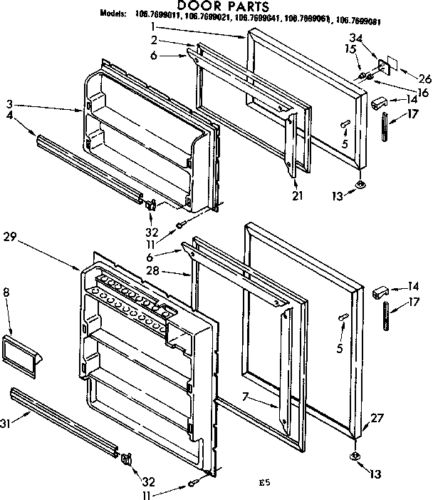 DOOR PARTS