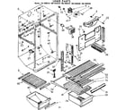 Kenmore 1067699210 liner parts diagram