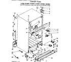 Kenmore 1067699211 cabinet parts diagram