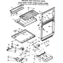 Kenmore 1067699261 breaker and partition parts diagram