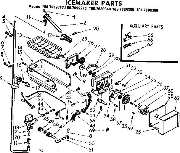 ICEMAKER PARTS