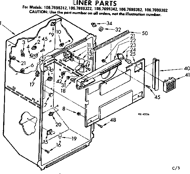 Liner parts