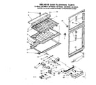 Kenmore 1067699322 breaker and partition parts diagram