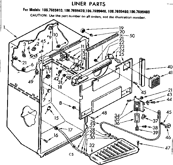 Liner parts