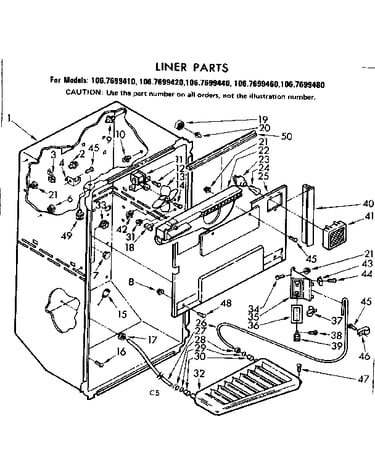 Liner parts