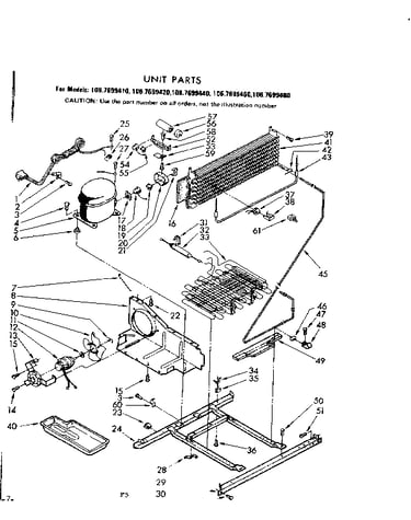Unit parts