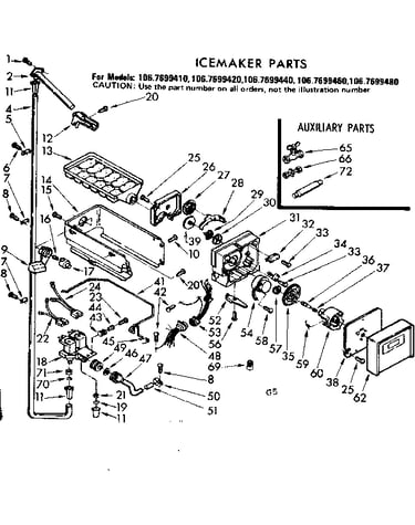 Icemaker parts