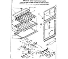 Kenmore 1067699411 breaker and partition parts diagram