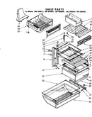 Shelf parts