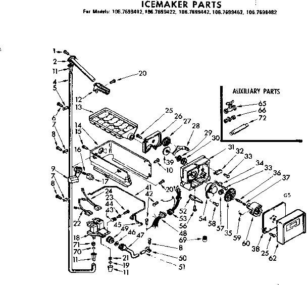 Icemaker parts