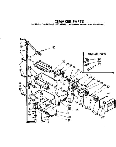 Icemaker parts