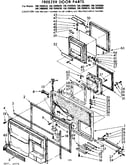 Freezer door parts