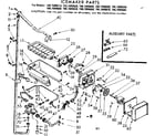 Kenmore 1067699670 icemaker parts diagram