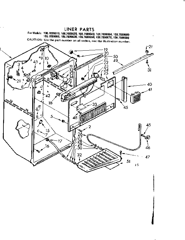 Liner parts