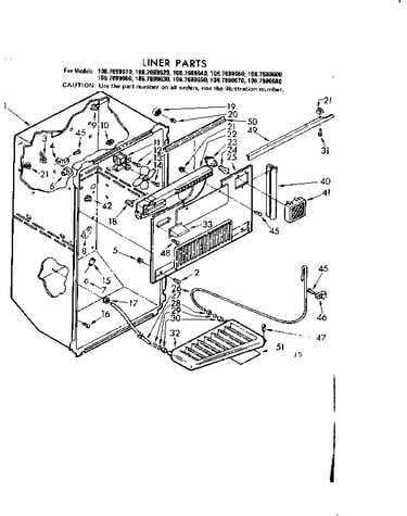 Liner parts