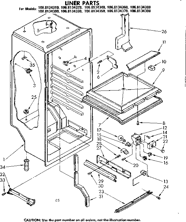 Liner parts