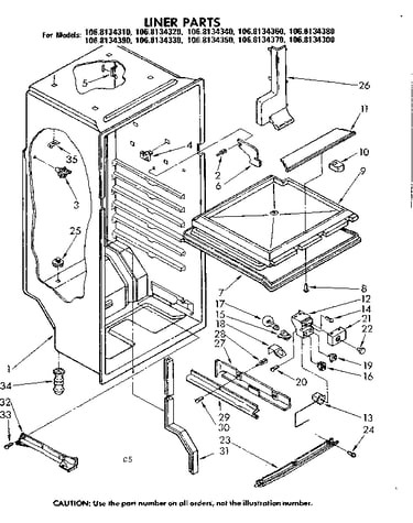 Liner parts
