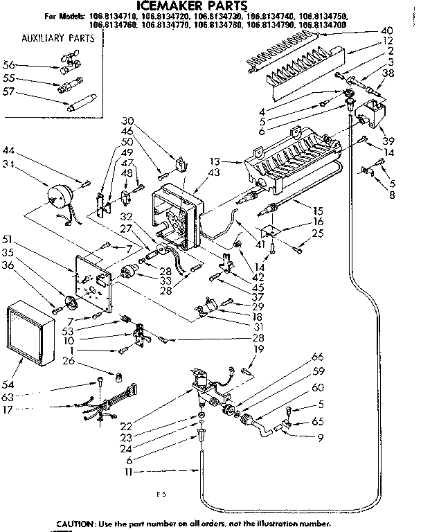 ICEMAKER PARTS