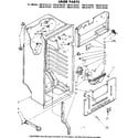 Kenmore 1068134761 liner parts diagram
