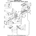 Kenmore 1068134761 icemaker parts diagram