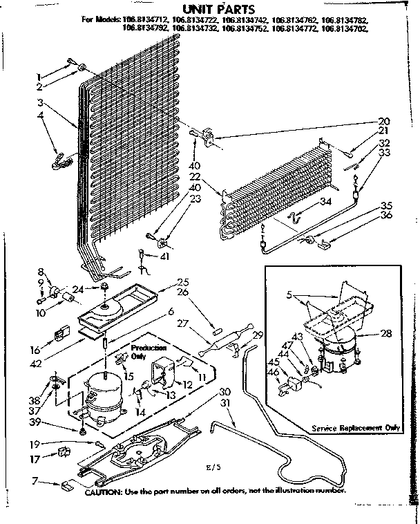 UNIT PARTS