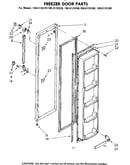 Freezer door parts