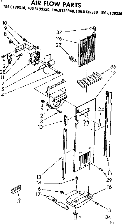 AIR FLOW PARTS